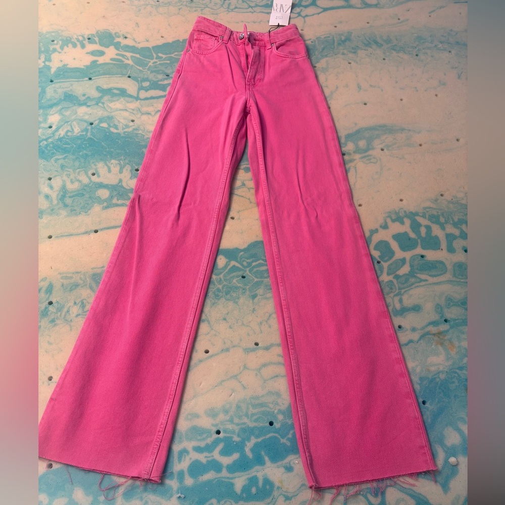 Zara Vibrant Pink Denim